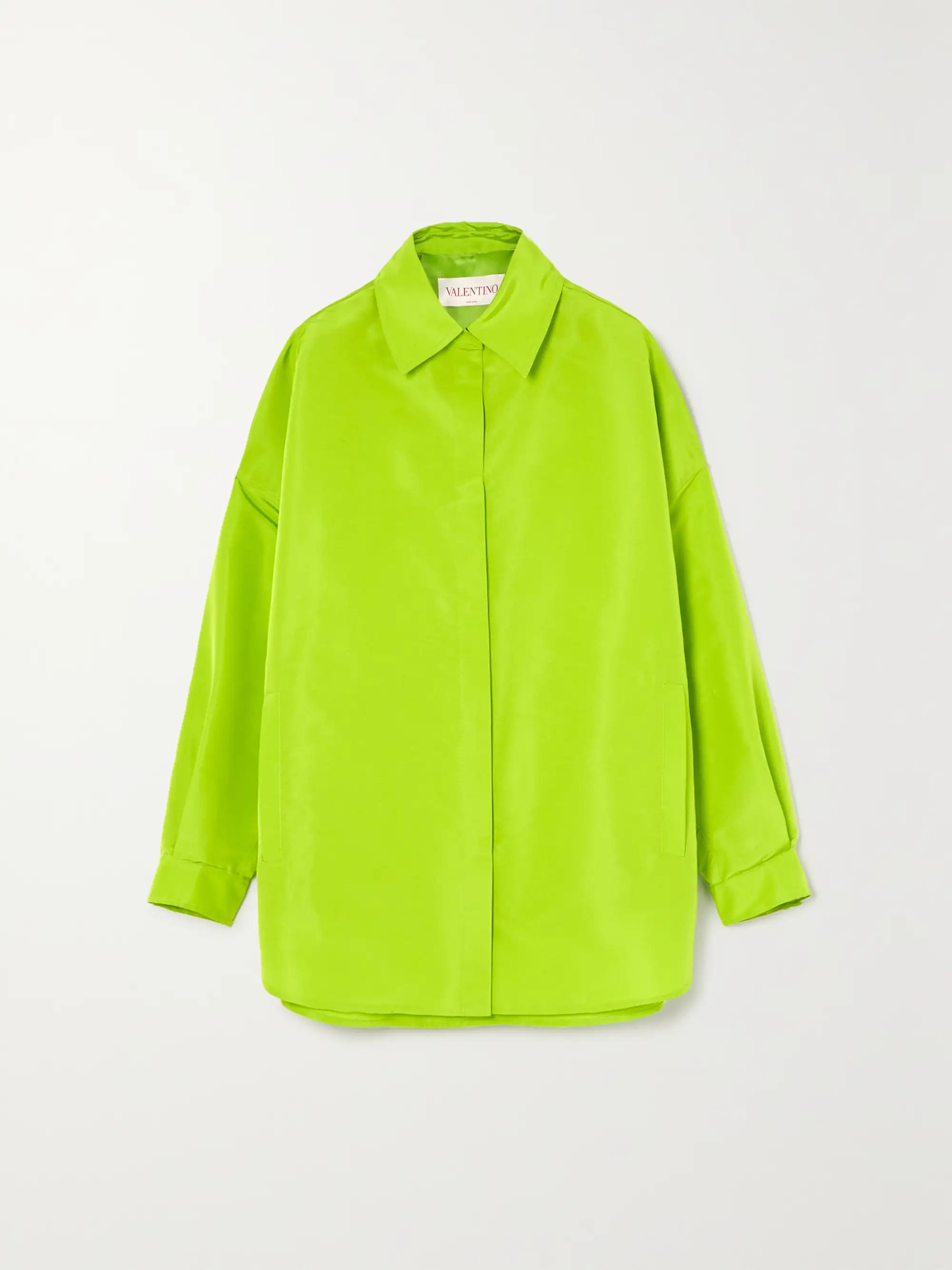 Silk-dupioni shirt | NET-A-PORTER (UK & EU)