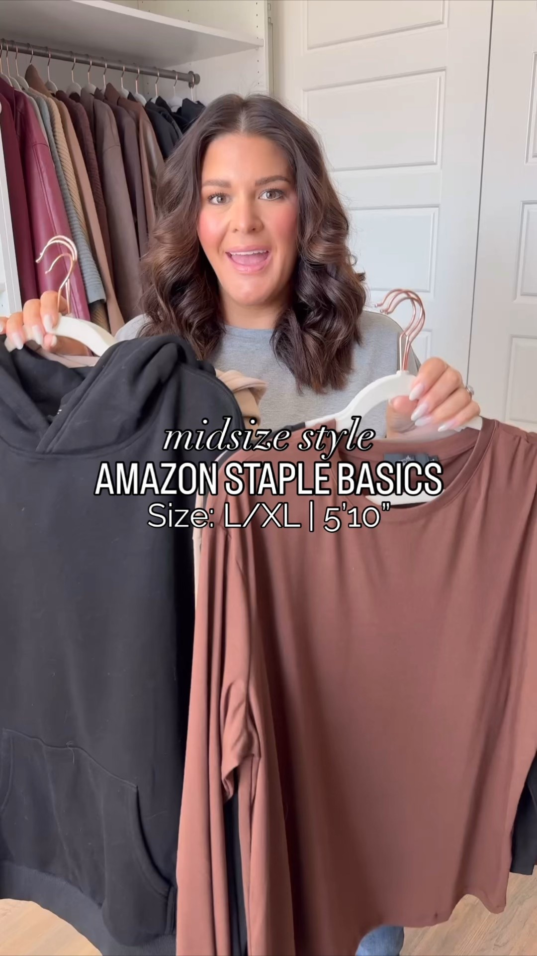These are the Amazon basics that are going to immediately elevate your wardrobe. From the perfect everyday tees, tops that give the look of a bodysuit, jeans that round out any wardrobe and more. Lots of these pieces give the look and feel of expensive brands like Aritzia, Zara and Skims!!



millennial fashion, mom style, leggings outfit, Amazon fashion, midsize style, midsize mom style, updating my wardrobe, trendy style, cozy style, school pickup outfit

#midsizefashion #midsizestyle #amazonfinds #amazonfashion #amazonmusthaves #stylereels #fashionreels #casualfashion

#LTKgrwm #LTKootd #LTKFindsUnder50