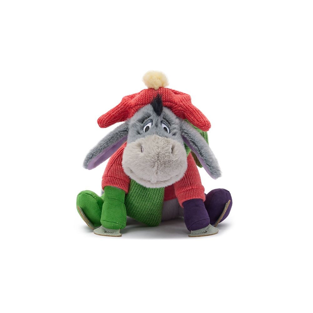 Eeyore Ice Skating Plush – Winnie the Pooh – 6 3/4'' – Disney Store Europe – Exclusive | Disney Store