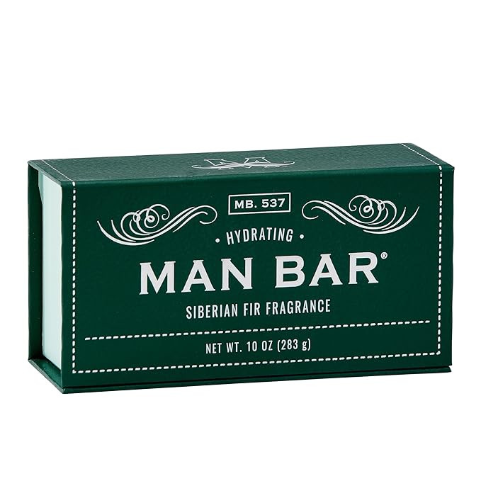 San Francisco Soap Company Hydrating Man Bar, Siberian Fir, 10 Ounce | Amazon (US)