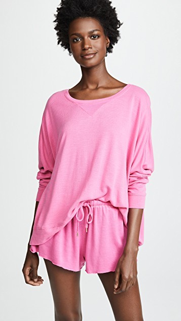 Starlight French Terry Lounge Sweatshirt | Shopbop