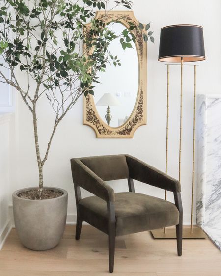 My olive green velvet accent chair is on sale for 25% off!

living room corner decor, lounge chair, Lulu & Georgia, floor lamp, Amazon planter

#LTKhome #LTKstyletip #LTKsalealert