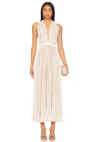 L'IDEE Moderniste Gown in Champagne from Revolve.com | Revolve Clothing (Global)