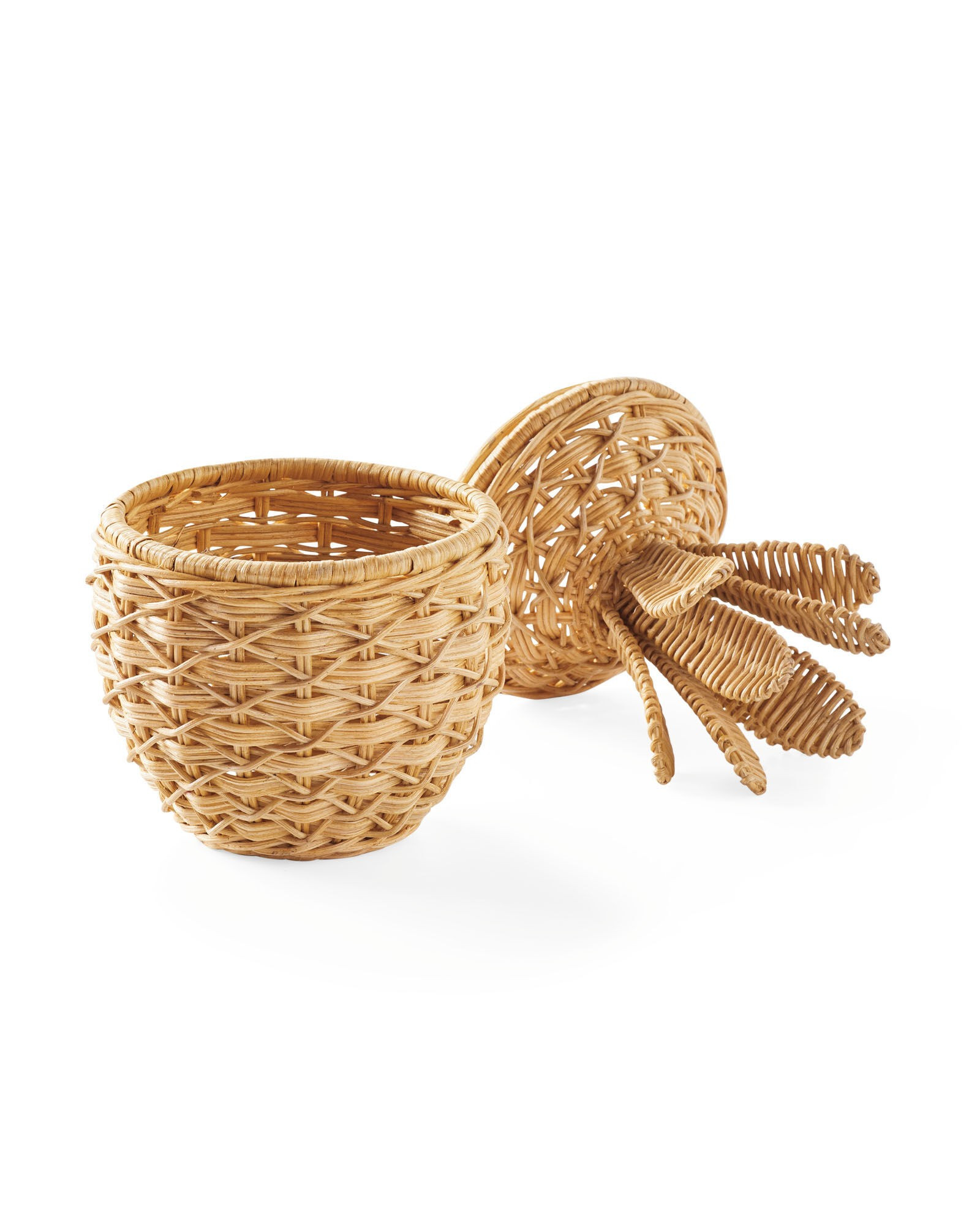 Wicker Pineapple | Serena and Lily