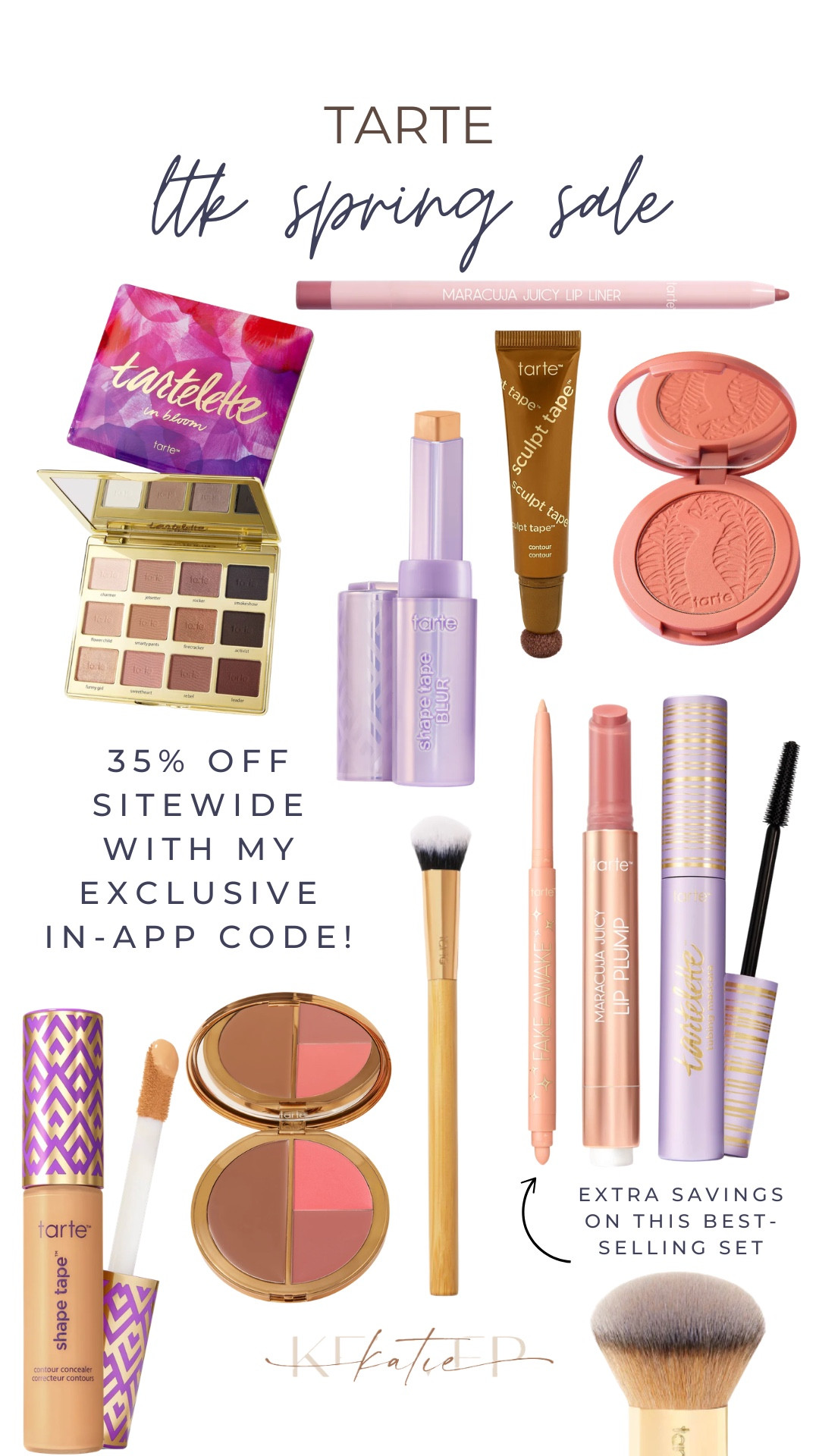 Get 35% off my absolute favorite beauty products from @Tarte with my exclusive in-app code! 

#LTKSaleAlert #LTKSpringSale #LTKBeauty
