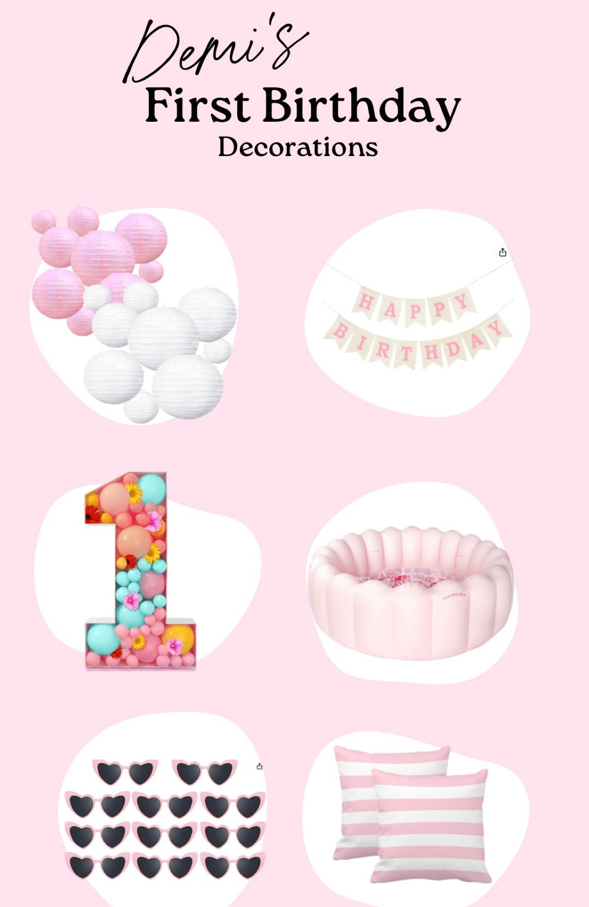 Here’s everything I used to create a “Beverly hills beach club” themed birthday party !

#LTKkids