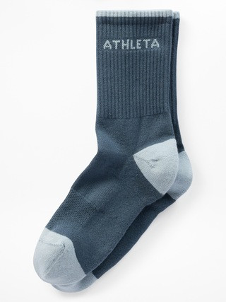Athleta Colorblock Everyday Crew Sock | Athleta