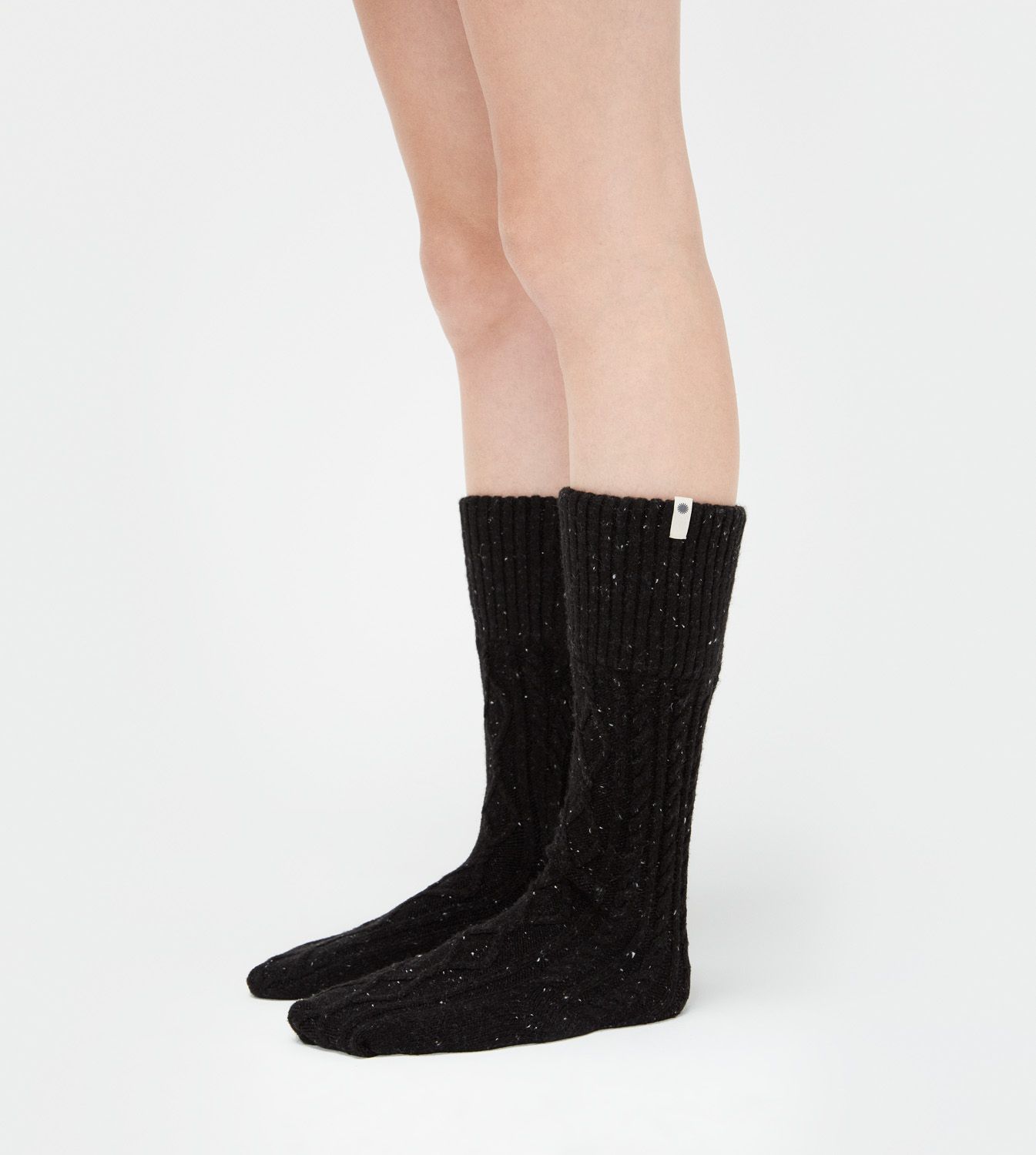 UGG Women's Sienna Short Rainboot Sock Nylon Socks in Black | UGG (US)