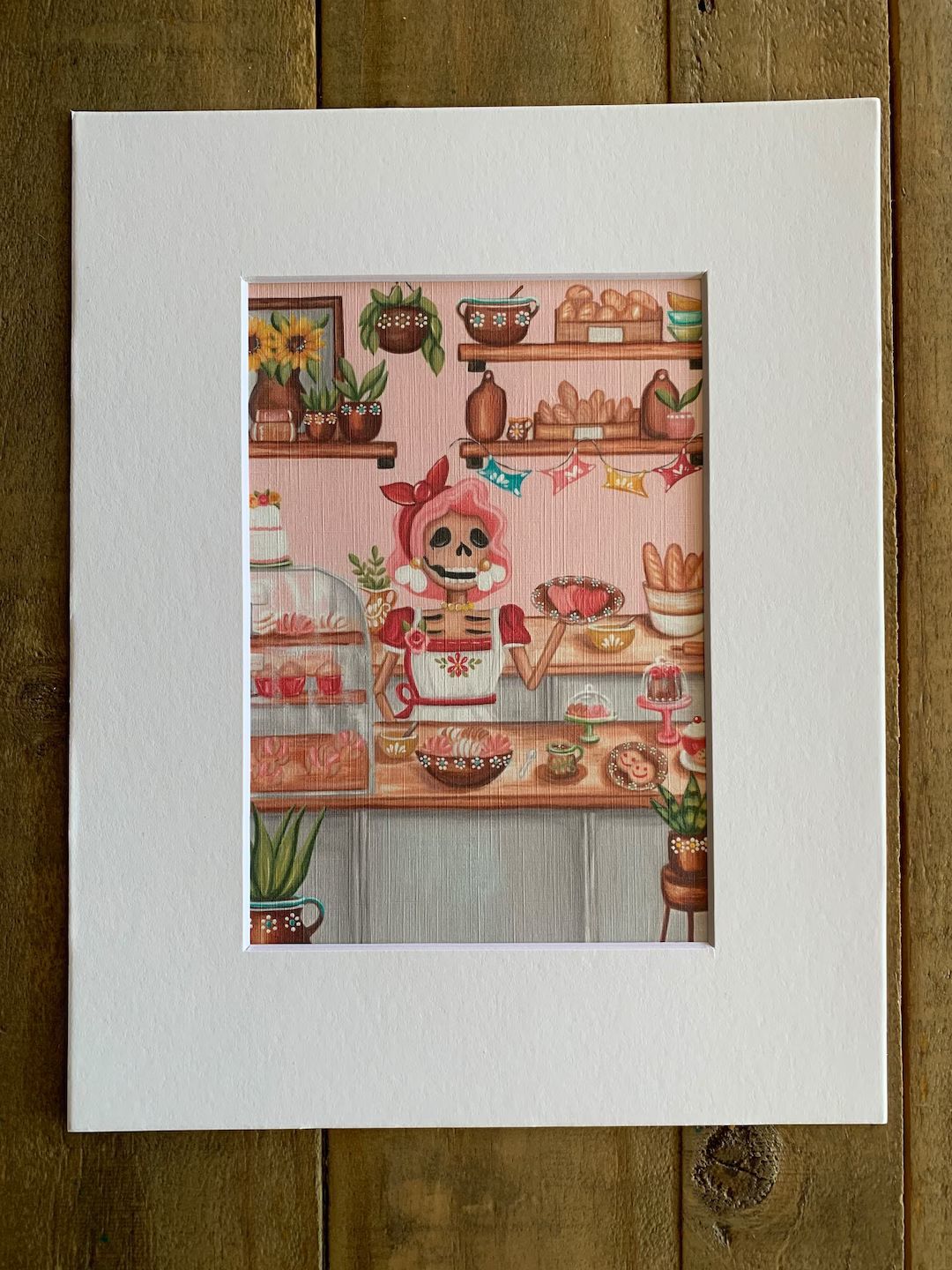 Baking is My Love Language Art Print matted - Etsy | Etsy (US)