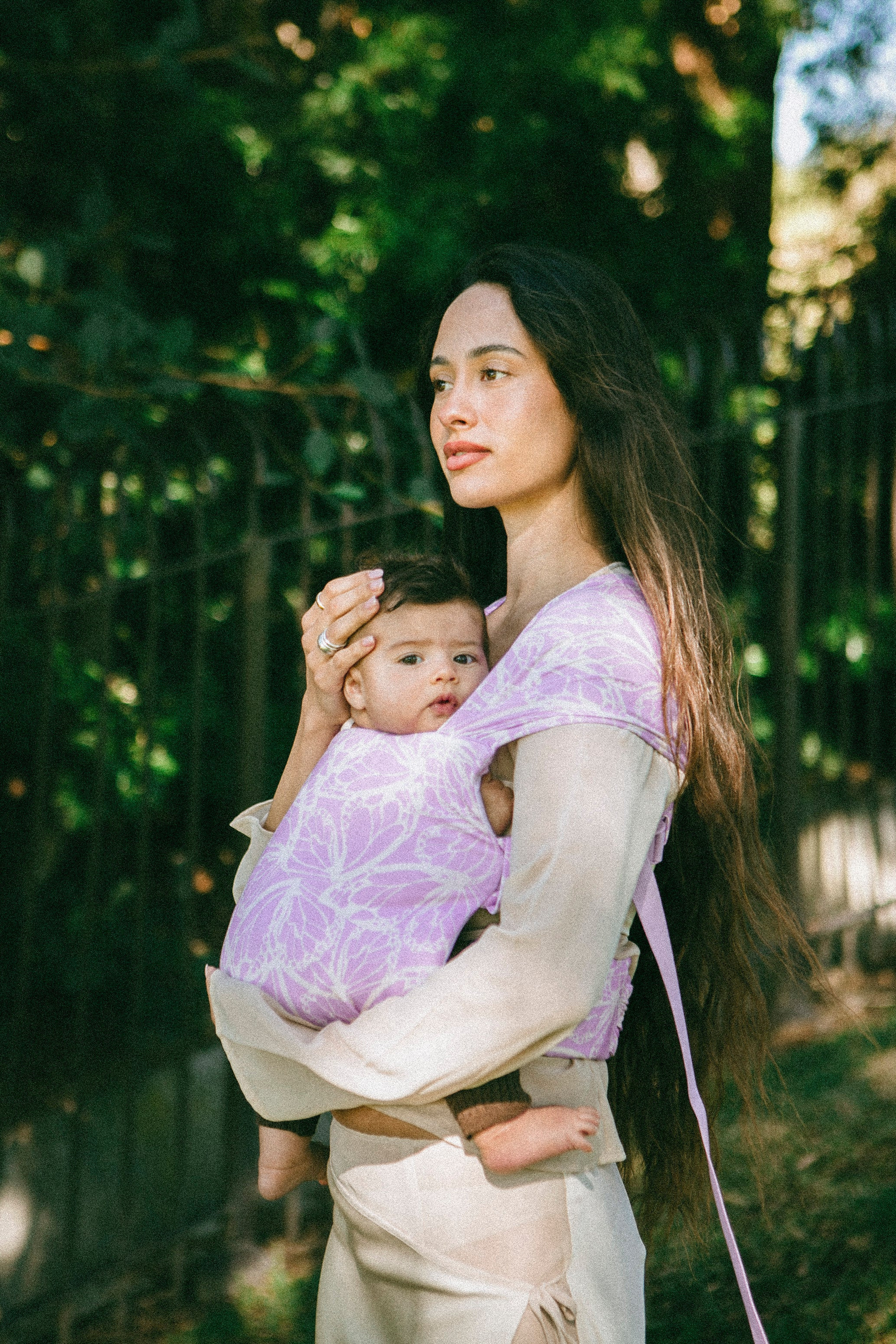 Mariposa - Aerial Newborn Buckle Wrap | Wildbird