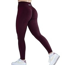 AUROLA Workout Leggings for Women Seamless Scrunch Tights Tummy Control Gym Fitness Girl Sport Ac... | Amazon (US)