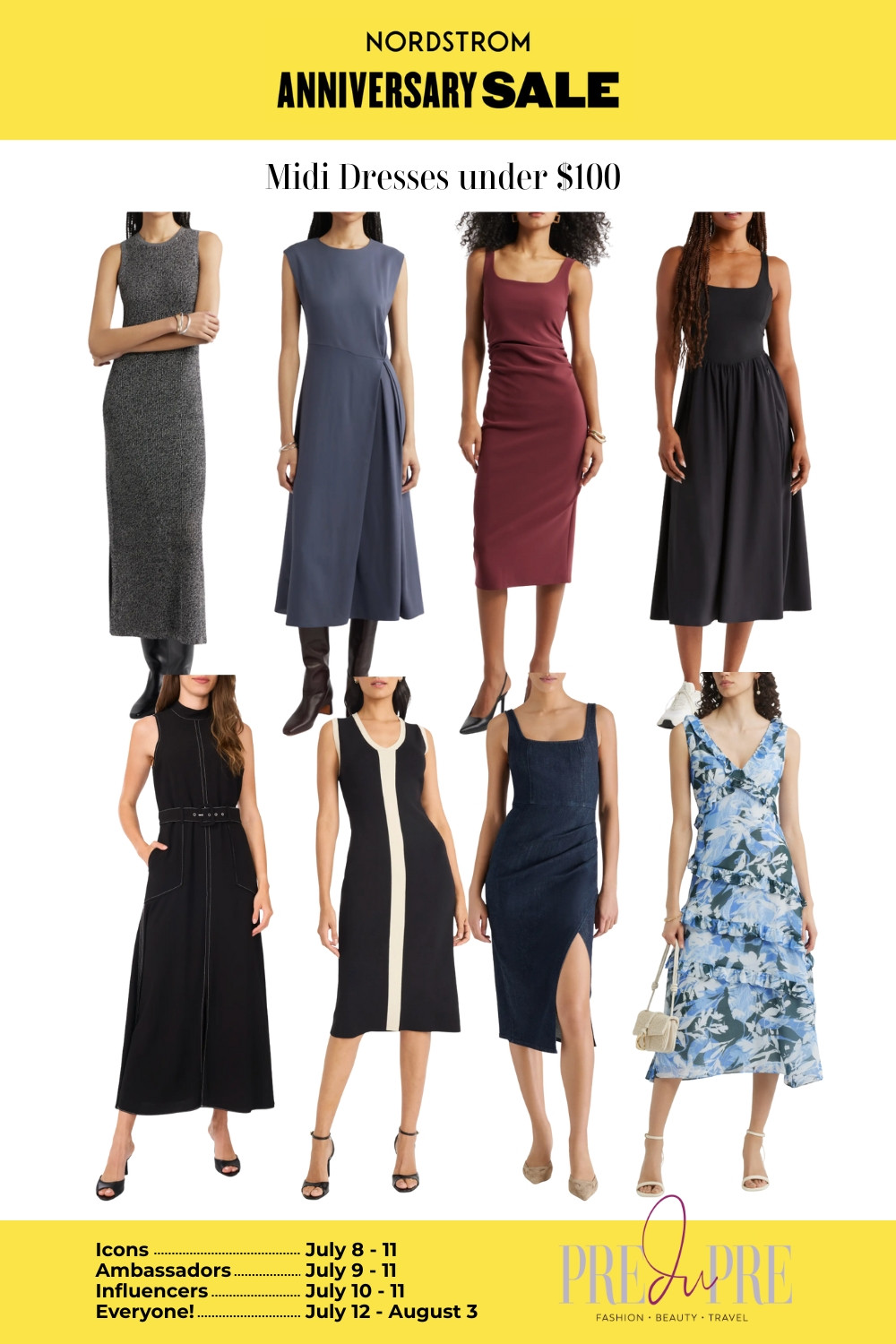 The Nordstrom Anniversary Sale is here and we’re eyeing these must-have midi dresses, all under $100! From sleek denim to soft neutrals and structured tailoring, there’s a silhouette for every style. Don’t miss these timeless finds while they’re still in stock.
#NSale2024 #MidiDressesUnder100 #NordstromAnniversarySale #LTKSaleAlert #LTKFinds #CapsuleWardrobeEssentials #MinimalistStyle 

 #LTKSeasonal #LTKSaleAlert #LTKFindsUnder100