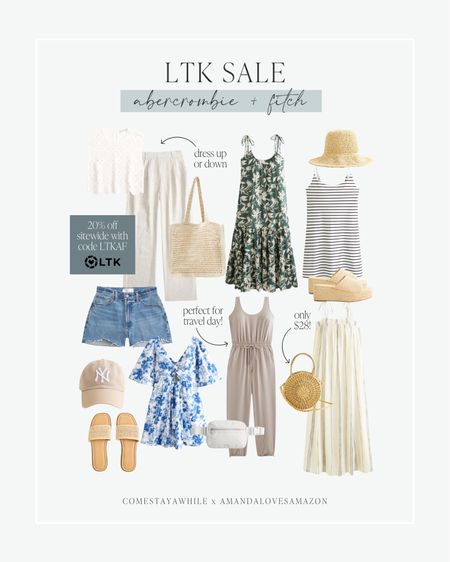 LTK spring sale alert! Get ready for spring break with 20% off sitewide at @abercrombie! The cutest dresses, shorts, accessories, and outfits for spring! Sale ends today!

#LTKstyletip #LTKSpringSale #LTKsalealert