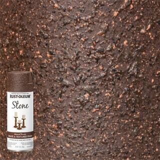 12 oz. Stone Creations Mineral Brown Textured Finish Spray Paint | The Home Depot