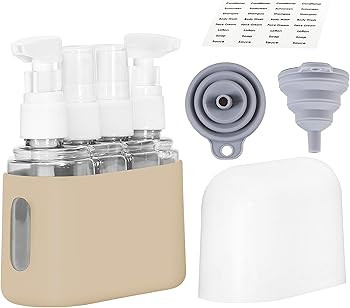 Bpluma Travel Bottles, Leak Proof Containers For Toiletries TSA Approved Airplane Accessories Kit... | Amazon (US)