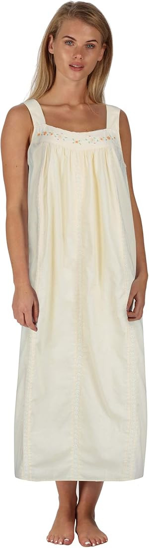 The 1 for U Meghan Womens Nightgowns - Sleeveless Nightgowns for Women, 100% Cotton | Amazon (US)