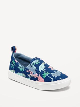 Canvas Slip-On Sneakers for Toddler Boys | Old Navy (US)