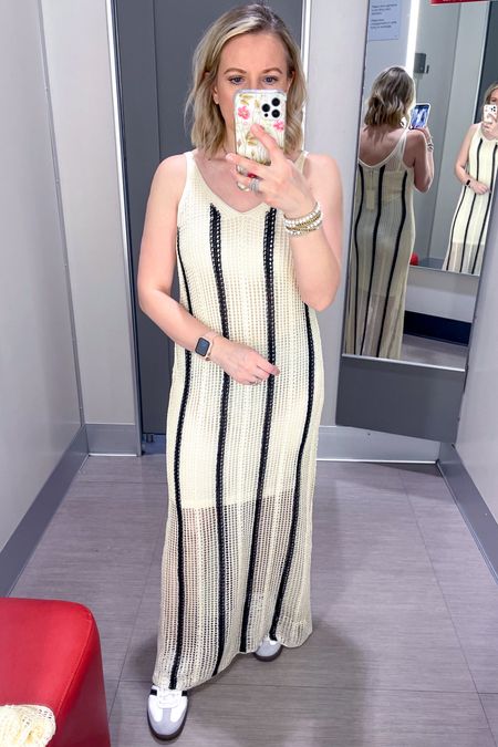 New sundress from Target. So cute, but a little bit see through. It would be more appropriate for beach as a coverup. Wearing Xs, you can size up. 

 


Maxi dress, maxi sundress, target style, target fashion, summer dress, summer outfit #LTKSwim #LTKOver40

#LTKOver40 #LTKFindsUnder50 #LTKSeasonal