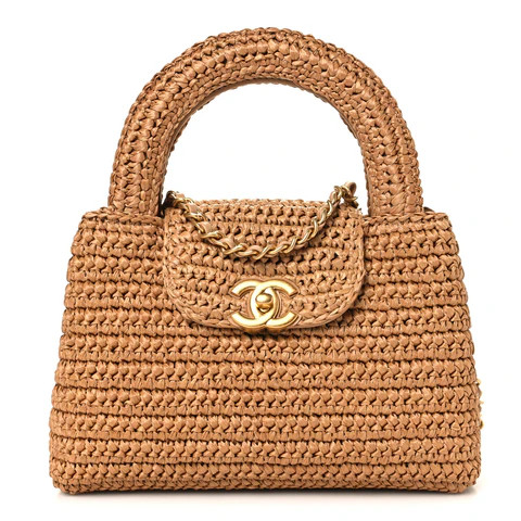chanel raffia | FASHIONPHILE (US)