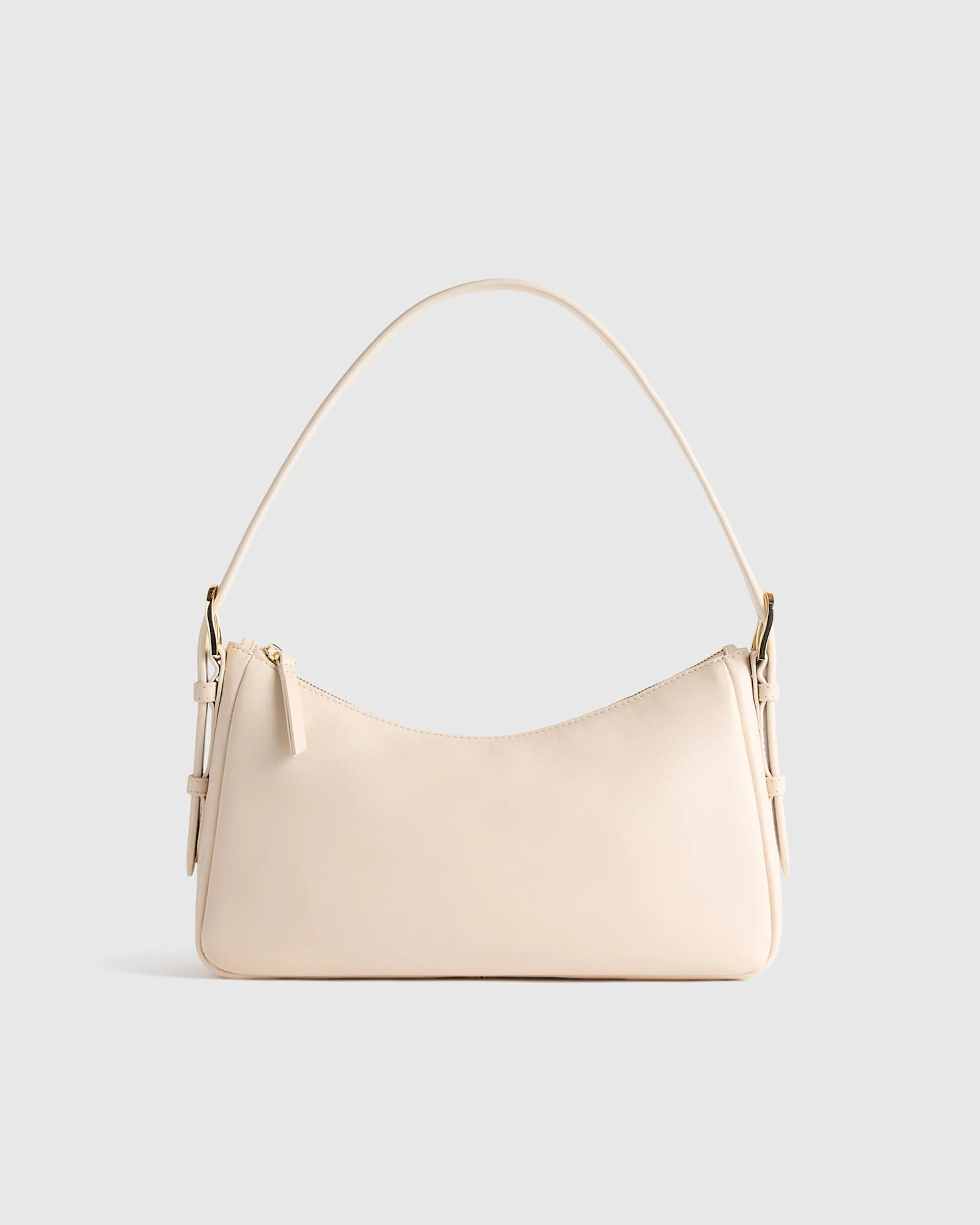 Quince | Women's Sutton Small Shoulder Bag in Black, Italian Leather | Quince