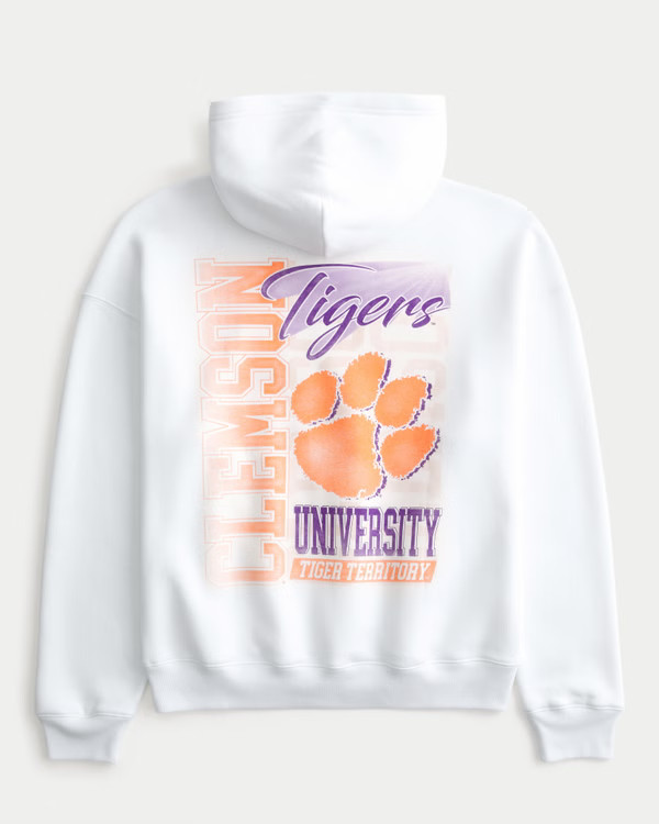 Men's Clemson University Tigers Graphic Hoodie | Men's Clearance | HollisterCo.com | Hollister (US)