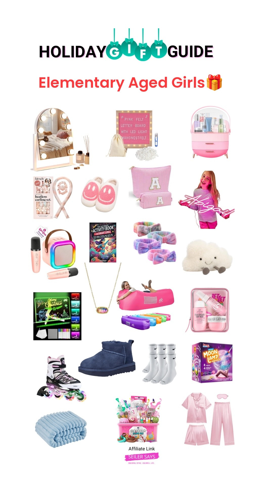 2025 holiday & Christmas gift guide for elementary aged younger girls, and tween girls who love, colorful, comfortable, trendy, and fun! These curated shopping list gifts are perfect for your daughter, niece, friend or granddaughter!

#LTKKids #LTKHoliday #LTKGiftGuide