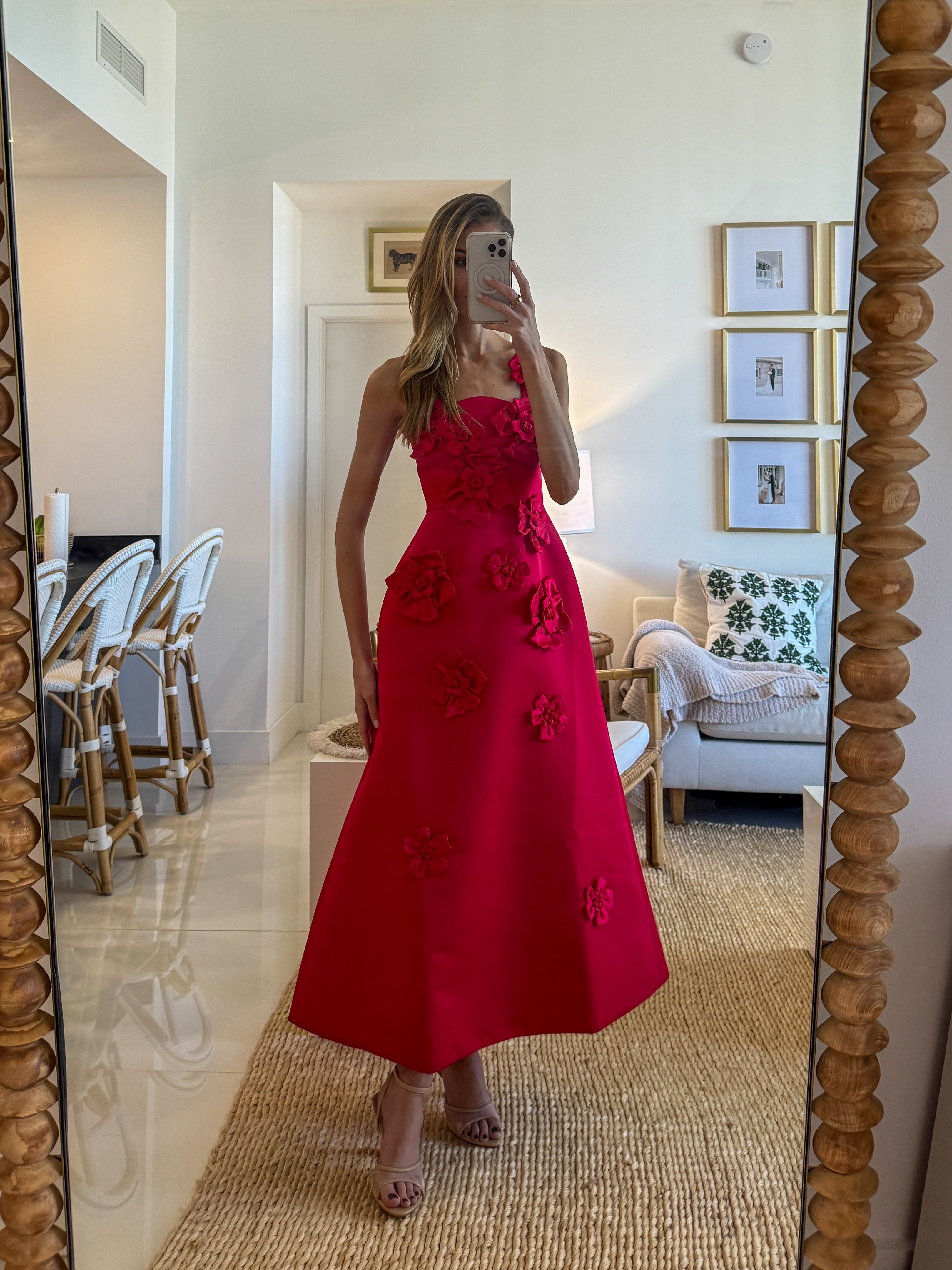 Leo Lin Rianne Applique Maxi Dress. 💫 Wearing a size 2. I'm 5'10" for reference. Tags: leo lin rianne applique maxi dress, leo lin dress dupe, leo lin dress dupes, leo lin red dress dupe, leo lin red flower dress dupe, leo lin red dress with flowers, red midi dress, red formal dress, red wedding guest dress, red cocktail dress, 3d floral dress, floral applique dress, square neck midi dress, a line midi dress, garden party dress, summer wedding guest dress
