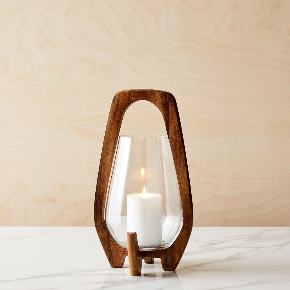 Mid Century Lantern, Caf&amp;#233;, Medium | West Elm (US)