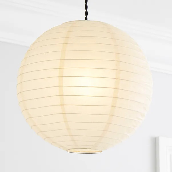 Paper Lantern Easy Fit Pendant | Dunelm (migrated)