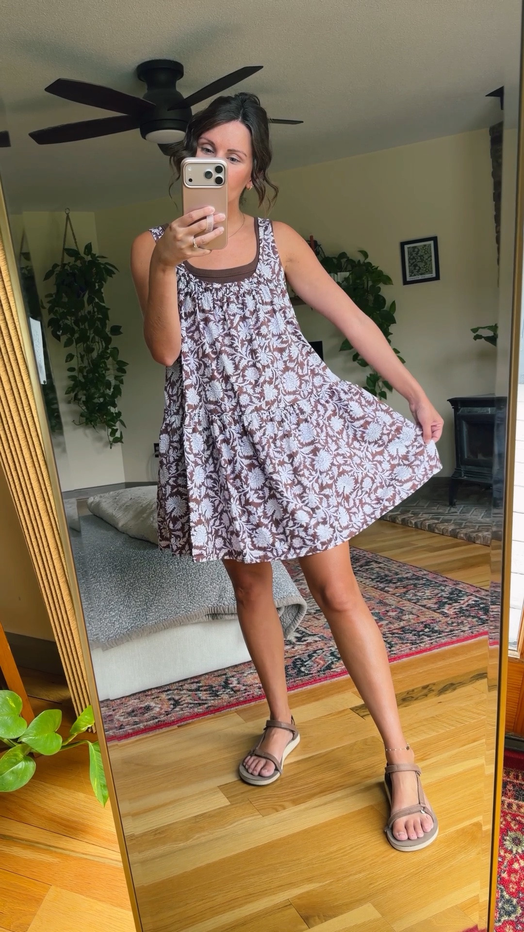 xs in my tank, xs petite in my dress (100% cotton and super flowy—runs slightly big) and 6 in my teva sandals!

#LTKPetite #LTKgrwm #LTKootd