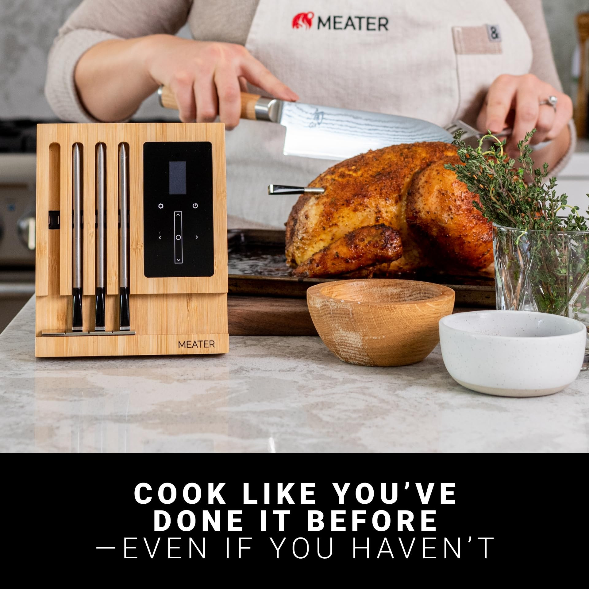 MEATER Block: WiFi Smart Wireless Meat Thermometer | 4 Probes, Long Range | Perfect for BBQ, Oven... | Amazon (US)