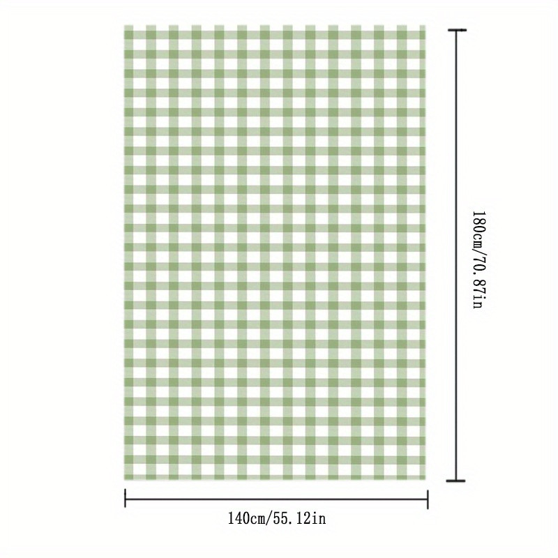 green white checkered polyester tablecloth machine woven - Temu Canada | Temu Affiliate Program