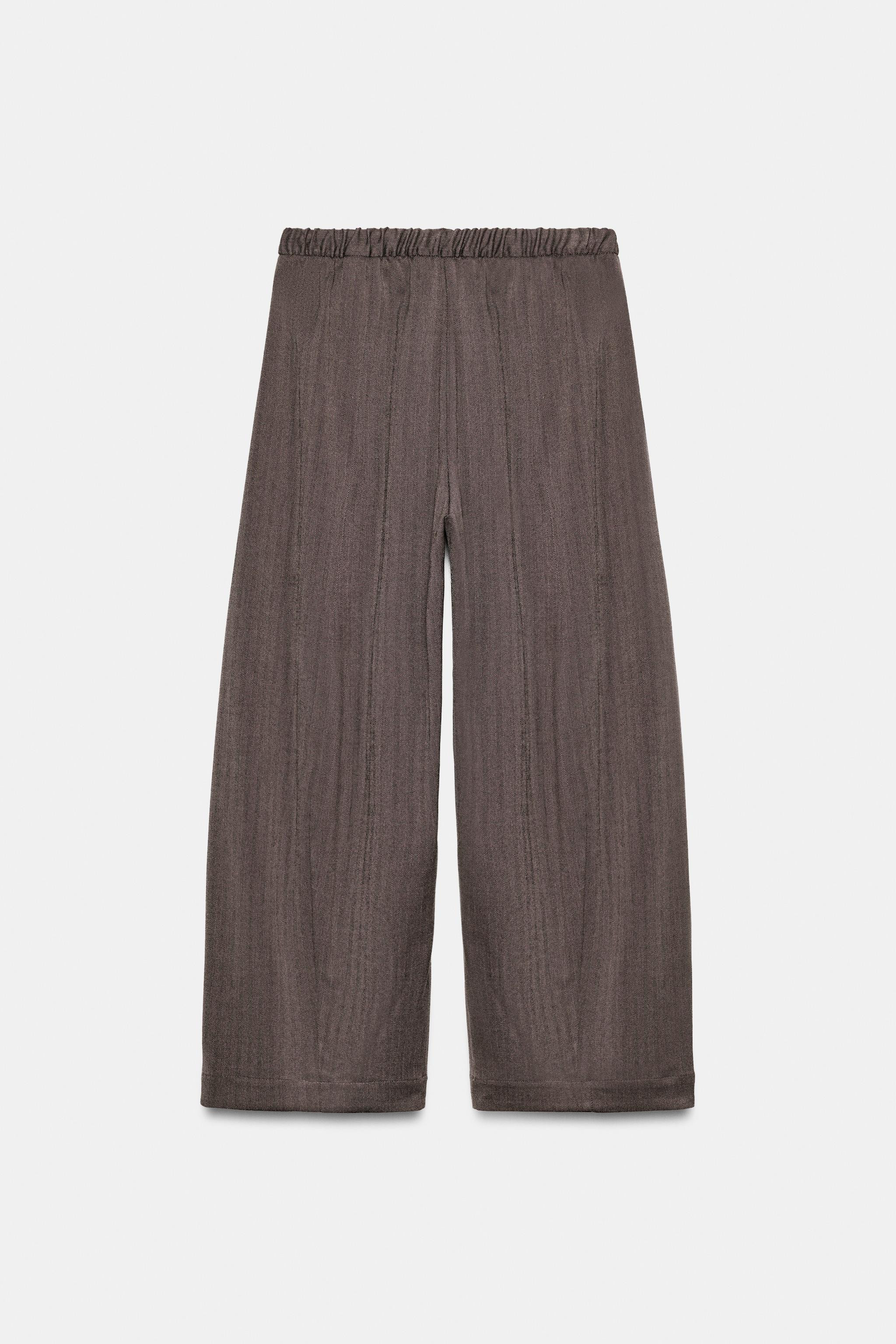 ZW COLLECTION WIDE LEG PANTS | Zara Canada