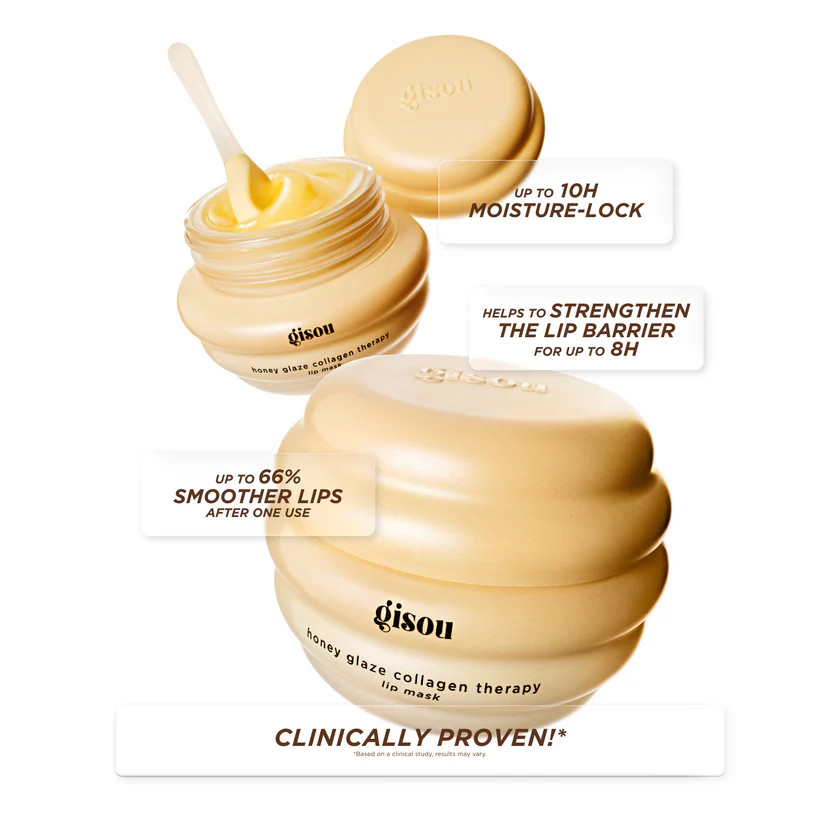 Honey Glaze Collagen Therapy Lip Mask | Gisou
