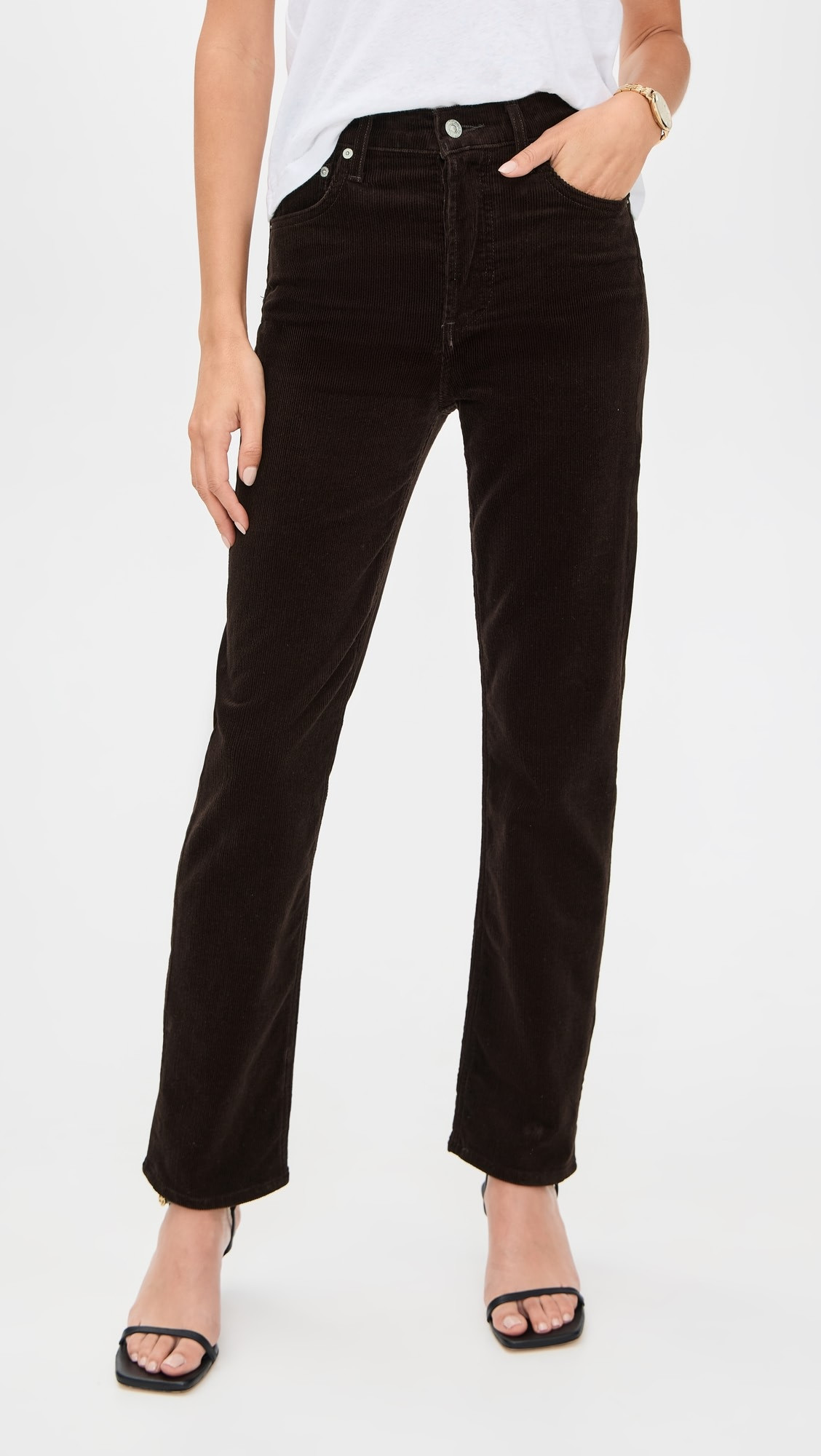 Blaine Vintage Straight Corduroy Jeans | Shopbop