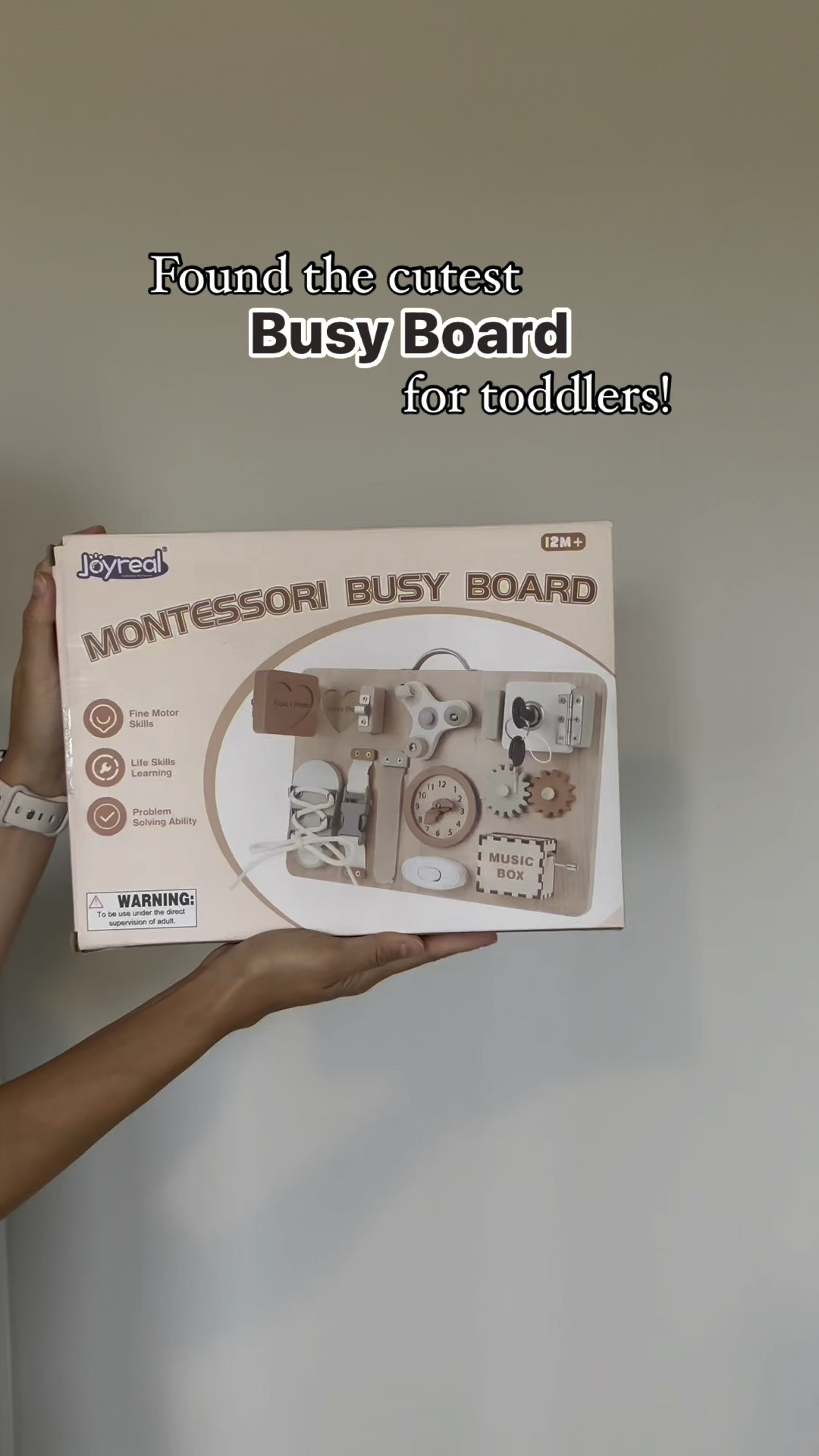 Montessori busy board for kids and toddlers!

Montessori learning, busy board, wooden toys, learning at home, car toys, road trip toys, learning to tie shoes, analog clock, music box, preschool learning, toddler learning, Amazon finds

#LTKKids #LTKFindsUnder50 #LTKFamily