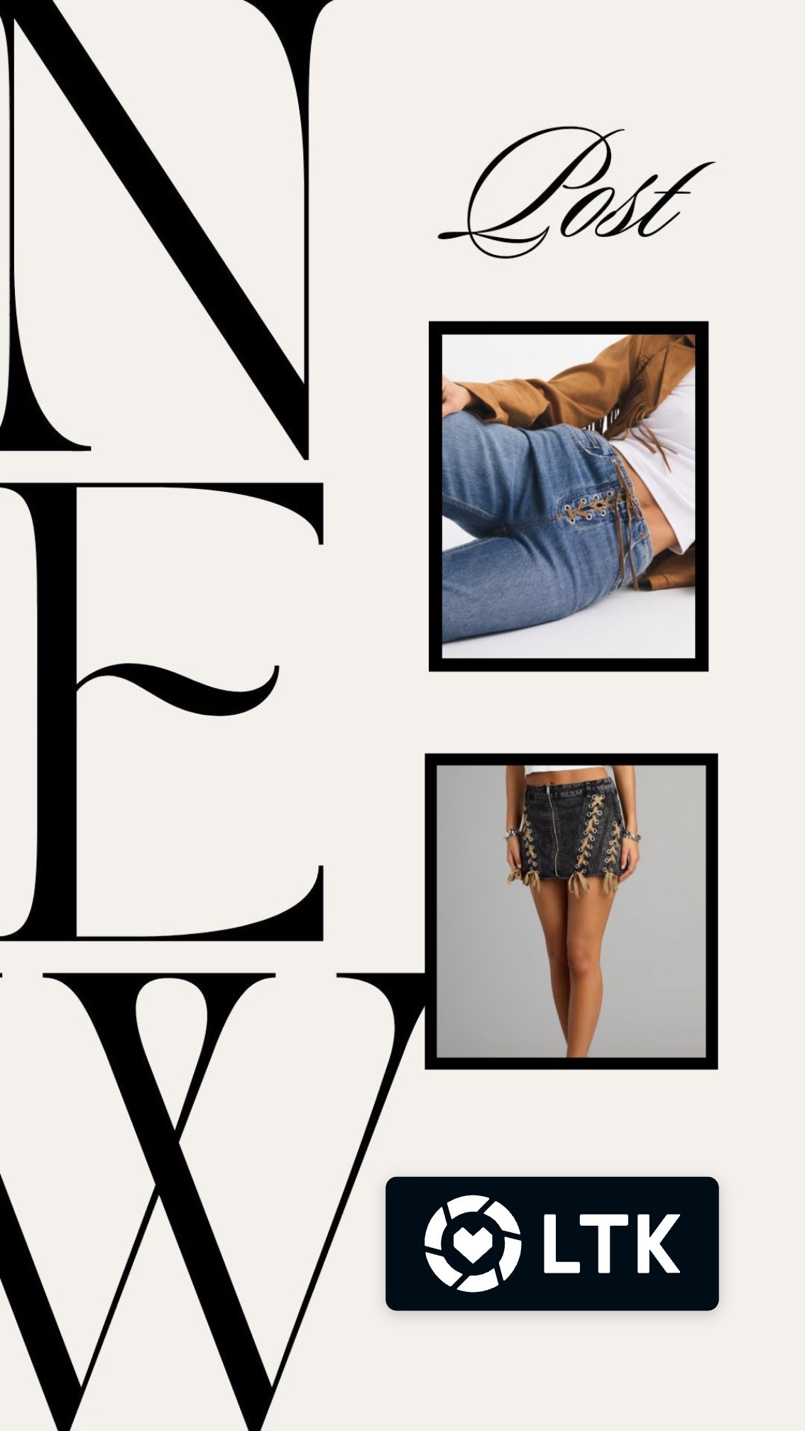 The lace-up detail on these pieces is EVERYTHING! ✨ Which look is your favorite? Skirt or jeans? This detail adds such a cool, edgy vibe that's perfect for a night out or a casual day. Both are styled with a simple white tank to keep the focus on the statement denim. I’ve linked both full outfits for you!
#LTK #liketkit #ltkfashion #ltkstyle #ltkcreator #denimskirt #denimjeans #laceupdenim #ootdinspo #outfitideas #styleinspo #edgystyle #whatiwore #fashiontrends #streetstyle #summerstyle #fallfashion #everydaystyle #capsulewardrobe #discoverunder10k #shopmylook


#LTKSeasonal #LTKFallSale #LTKStyleTip