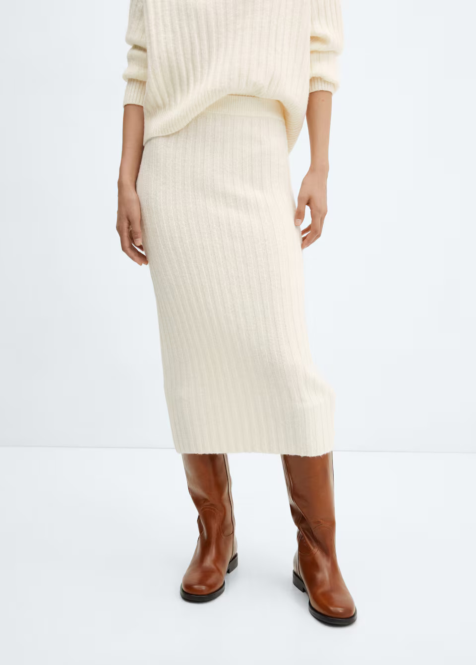 Search: Ribbed skirt (7) | Mango USA | MANGO (US)