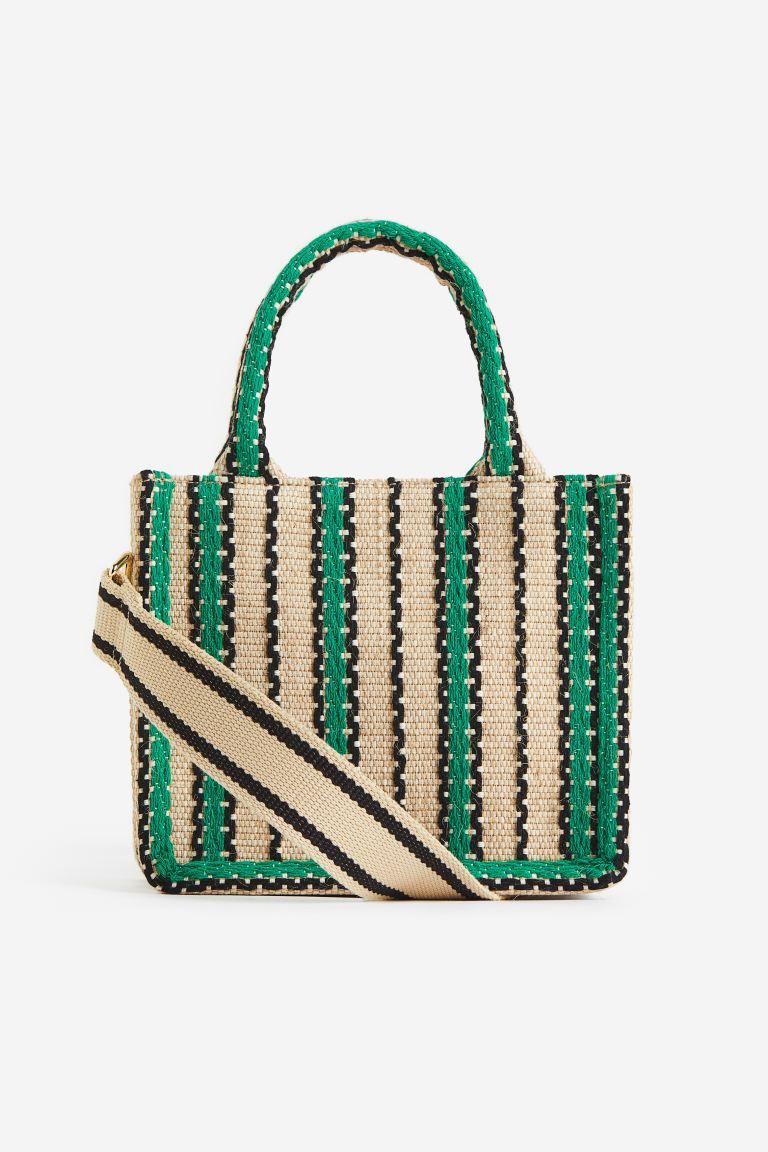 Jute-blend Mini Shopper | H&M (US)