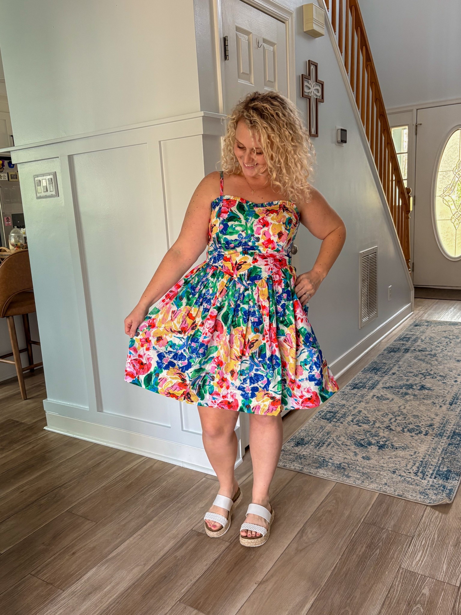 I’m sorry this is from WALMART?! 👀👏👏 beautifully made floral dress perfect for spring and the length perfect for petites 🌸

#LTKSaleAlert #LTKPetite #LTKmomlife