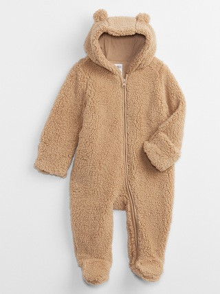 Baby Bear Sherpa One-Piece | Gap Factory
