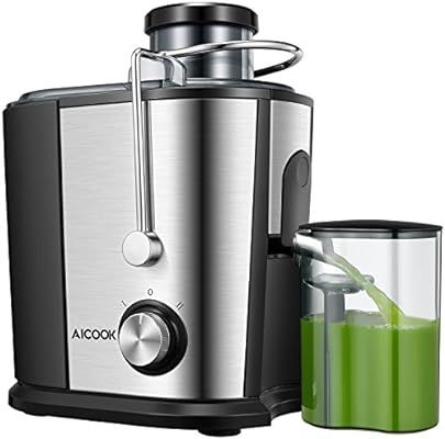 Juicer Wide Mouth Juice Extractor, Aicook Juicer Machines BPA Free Compact Fruits & Vegetables Ju... | Amazon (US)