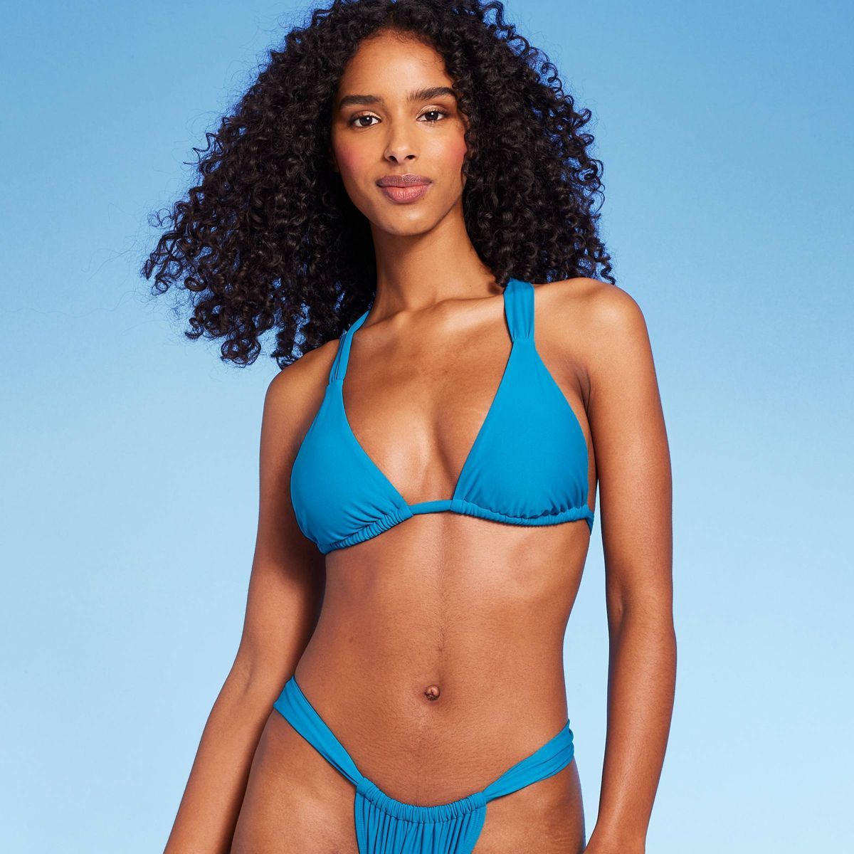 Women's Scarf Strap Triangle Bikini Top - Shade & Shore™ | Target