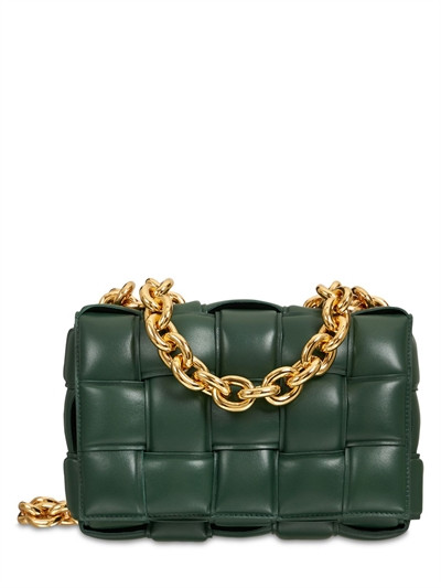 Bottega Veneta - Bolso the chain cassette - Raintree | Luisaviaroma | Luisaviaroma