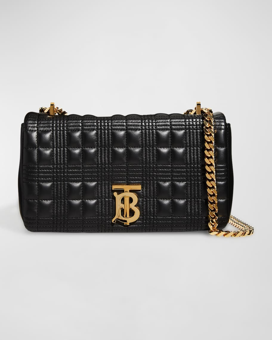 Burberry Small TB Soft Crossbody Bag, Black | Neiman Marcus