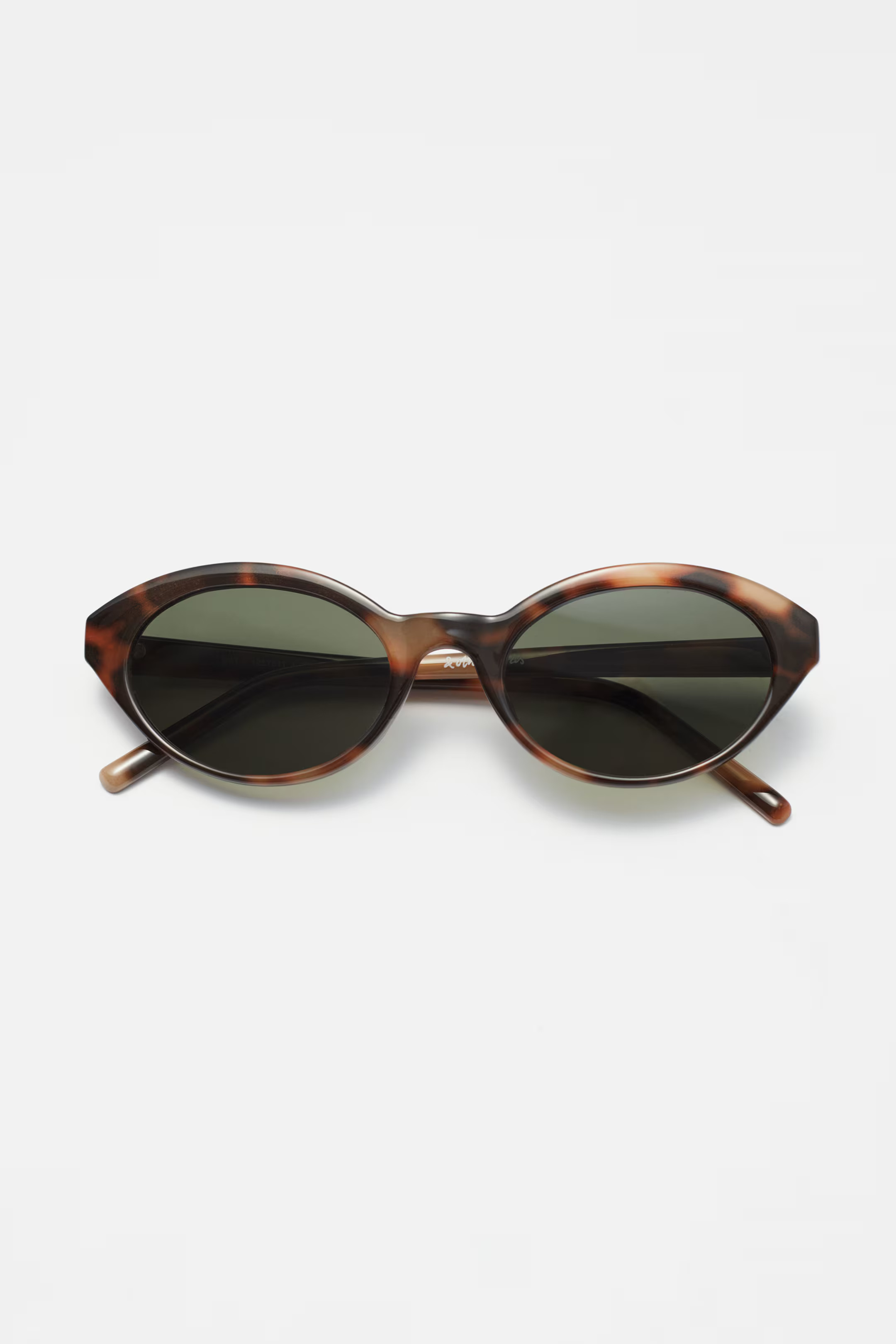 Oval-Frame Sunglasses - Tortoise - Ladies | H&M GB | H&M (UK, MY, IN, SG, PH, TW, HK)