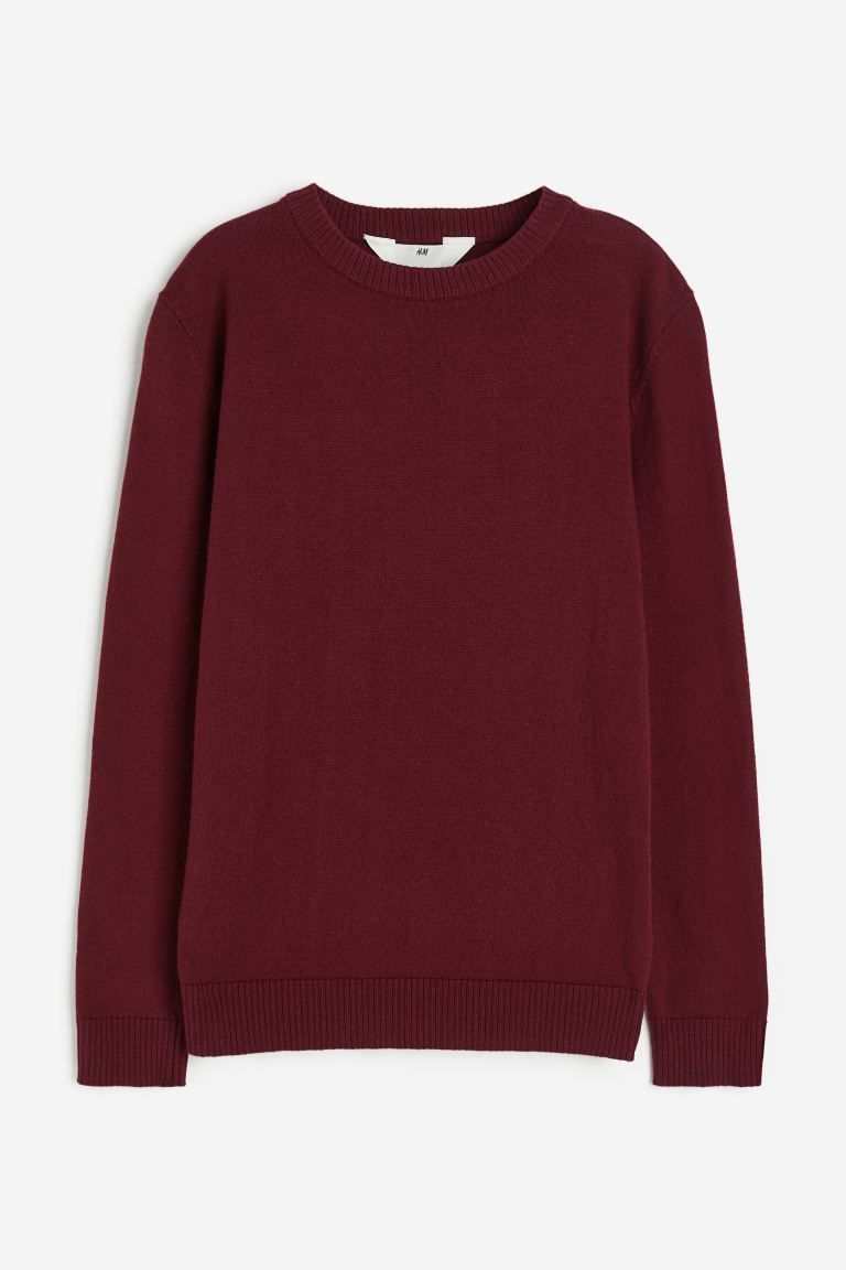 Fine-knit Cotton Sweater | H&M (US)