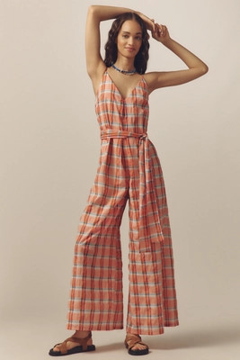 Corey Lynn Calter V-Neck Waistless Jumpsuit | Anthropologie (US)