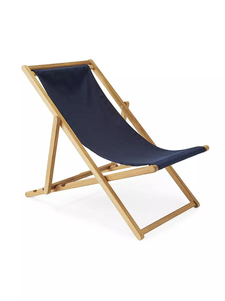 Teak Sling Chair | Serena and Lily