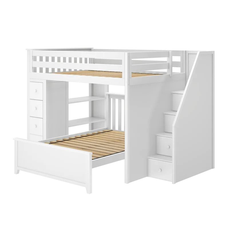 Kids Full Over Full Storage Bunk Bed | Wayfair North America